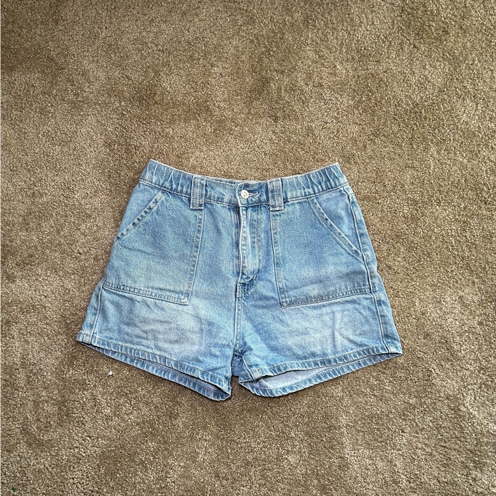 Wax Jean Denim Shorts Size: 7-8